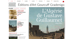 Desktop Screenshot of gourcuff-gradenigo.com